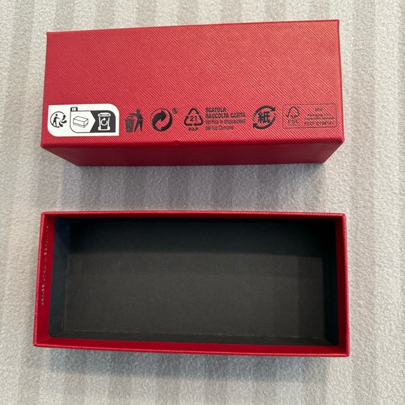 Cartier Red Empty Small Gift Box - Picture 2 of 4